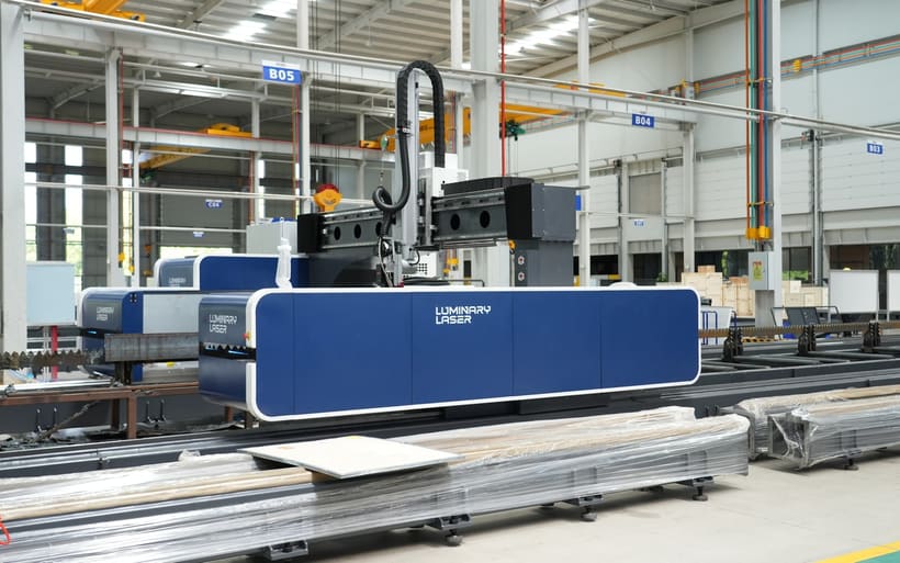 Fiber laser cutting machine delivery